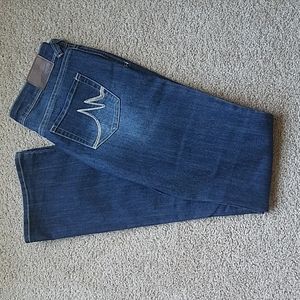 Women's Maurices Staight Leg Jeans, Low to Mid Rise, 5/6 Long, Not Distressed